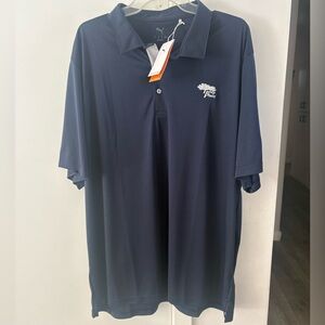 NWT Torrey Pines Farmers Insurance Open 2025 Puma Navy Polo Shirt XXL
